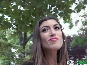 Spanish Beauty Gives Messy Head