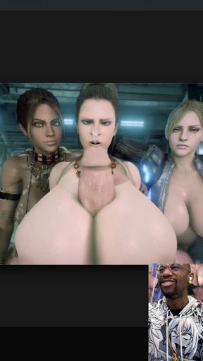 Excella Paizuri Fucks a Hard Gooner Cock Until He Blows His Load on Her Breasts