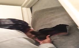 Straight verbal 22 years old guy enjoying a glory hole