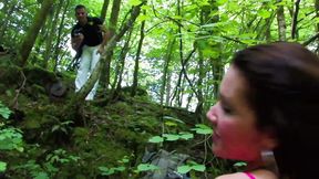Shannya Tweeks Hard Anal&#x1F44C; Action In The Woods