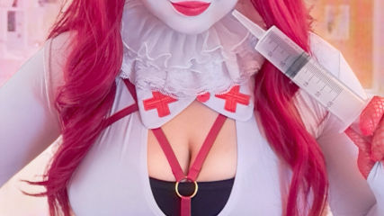 Clown Nurse POV: Boobee Takes Your Milk Sample