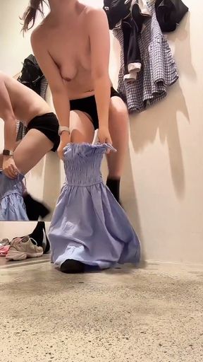Misstaiwan Shopping Mall Nude Changing Room
