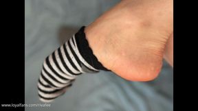 Getting Distracted by My Own Feet