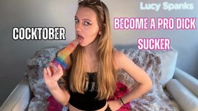 Cock Sucker Training Femdom POV Cocktober Lucy Spanks