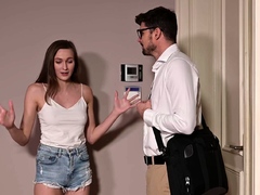 Stacked brunette goes solo toys and masturbation