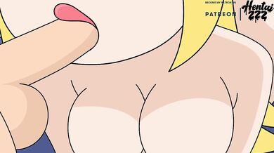 Francine fucks Glenn in Family Guy hentai cartoon porn