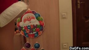 Dagfs - A Bit Of Lesbian Play Brightens Their Xmas Time