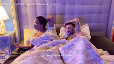 I fuck my girlfriend's friend in the same bed