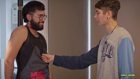 nudist chef surprise: magic c rims camilo brown, fucks him bareback & breeds his ass - creampie pushout n atm