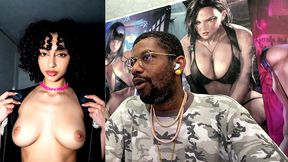 well trained horny ass tight teen stepdaughter revealing her tasty breasts, ai generated