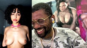 well trained horny ass tight teen stepdaughter revealing her tasty breasts, ai generated