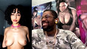 well trained horny ass tight teen stepdaughter revealing her tasty breasts, ai generated