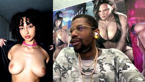 well trained horny ass tight teen stepdaughter revealing her tasty breasts, ai generated