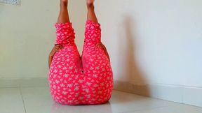 Busty Muslim Arab College Girl Seduces Trainer in Exercise Room by Sexy Style Workout Then Trainer Gets Hot & Fuck Her Pussy