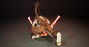 Monster cock wrecks tight hole with intense blowjob 3D fury
