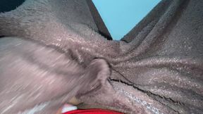 nossa a pretinha aqui tava num tesao bati uma siririca bem gostosa a bucetinha bem molhadinha os vizinho ouviu meu gemido rsrs