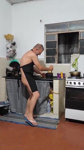 Hot Mature Man Showing off Naked