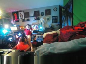 Jericha Jem comes by to suck my lolipop :) and get naughty with me :)