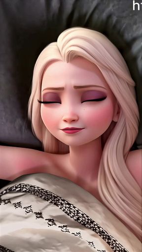 Elsa POV wake up to her wanting to get morning fucked by you