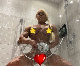 Shower masturbation