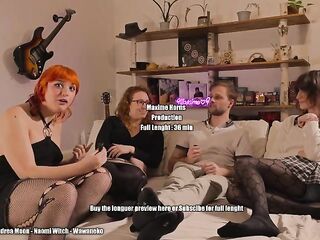 2 Trans Hotties and a Cis Cutie Pegging Me With Giant Anal Dildos