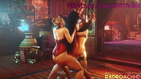 Two futanari fucking the new girl non-stop. She's having the best day of her life.