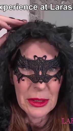 Jaw-dropping moment from &quot;Batgirl Lara Latex Reporting for Duty on Halloween at LarasPlayground&quot;