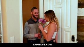 BadMILFS Hot Stepmom Shares Cock With Busty Daughter