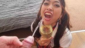 [wet] extreme! newbie asian kit kate 0% pussy 1 on 1 intense anal, gape, atm, piss in mouth & ass then drinking, toilet face flush, spit on face and face slapping, rimming
