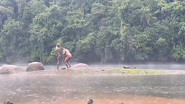 TRANSEI COM 2 AMIGOS NA REPRESA ABANDONADA
