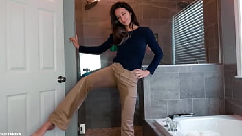 Sage Eldritch Absolutely Soaking SOLD Khaki Pants &amp_ Panties with Pee