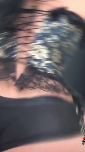 Beautiful and Hot Transvestite in the Handjob