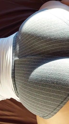Obsessed with Mini Gym Shorts: Hot POV Ass Worship, Oral Sex and Intense Dry Humping
