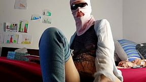 Amateur MILF With Hairy Pissed Off In Pantyhose, Voyeur Pleasure