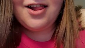 Recording of the online webcam show of the model BeloverBigGirl, January 10