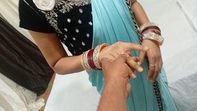 Tamil Bhabhi Was Fucked in Hotel Room of a Marriage Palace After Party