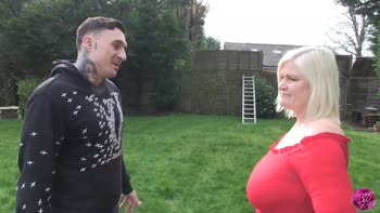 Lacey Starr's Naughty Deal: A Chubby British BBW Treat