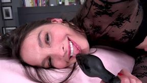 Katrina Colt takes deepthroat and gets her passages filled