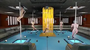 Sultry Anime Beauties Heat Up Fallouts Wasteland with Wild Striptease