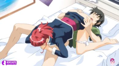 Living with a horny milf gets wild in anime hentai