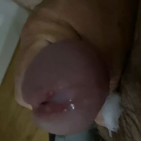 Daddys Closeup masturbation Cumshot eruption