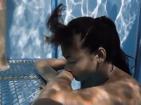 Angie literally drowns on live TV show! SO SAD :(