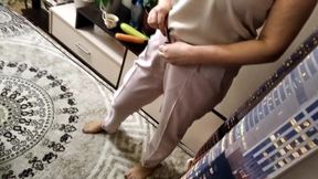 Mature slut Aimee, her Gaping Cunt, and strange extreme objects in her divine depths... ))