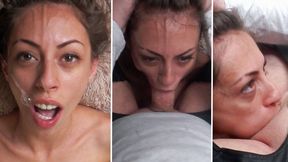 Intense POV Facefuck Final: Candie Cross Nails Her Deepthroat POV Exam