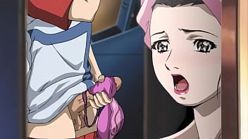 Step Mom Catches Her Stepson Jerking Off With Her Sexy Lingerie - Hentai Porn