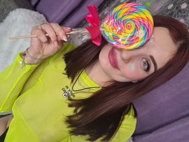 Lollipop in my pussy