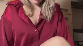 Slavic Seduction: Red Lace, Saliva Play & Native Whispers