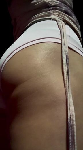 Hottest Booty Shorts Vid Ever! Lube Buttplug Panties