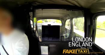 London's Busty Ride: British Cougar Seduces London Taxi Driver
