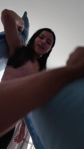 Memorable moment from "student receives help with their homework"